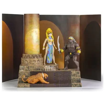 Set de figurine de acțiune The Savage World of Frazetta Egyptian Queen & The Guard (Museum Edition) 14 cm poza produsului