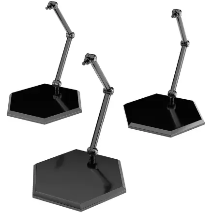 The Simple Stand Mini Nendoroid More pentru Mini Figurine si Modele Negru Tip Hex Pachet 3 buc poza produsului
