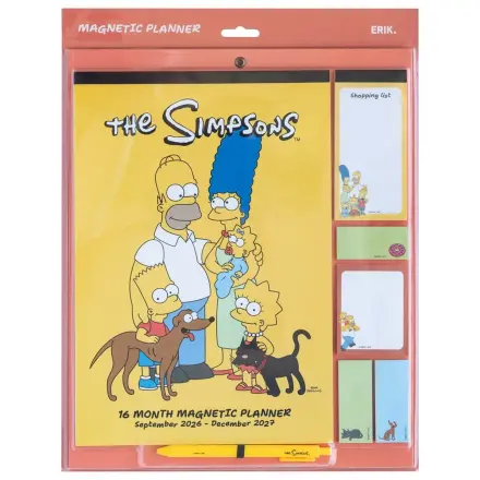 The Simpsons Planner magnetic 2026/27 30 x 35 cm poza produsului