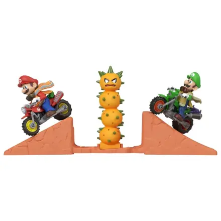 The Super Mario Galaxy Movie Hot Wheels Playset Mario & Luigi Desert Jump poza produsului