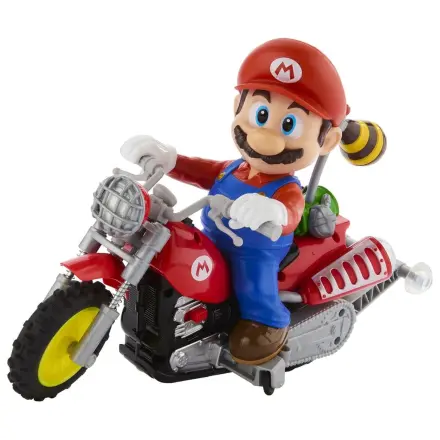 The Super Mario Galaxy Movie Mașină Hot Wheels RC Vehicle Mario Wheelie Motocross poza produsului
