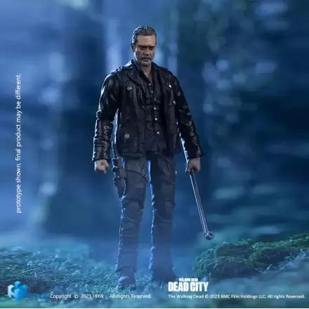 The Walking Dead Exquisite Mini Figurina Acțiune 1/18 Dead City Negan 11 cm termékfotója