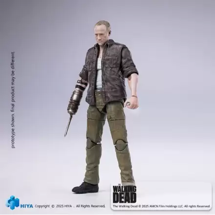 The Walking Dead Figurina Mini Exquisite de Acțiune 1/18 Merle 11 cm poza produsului