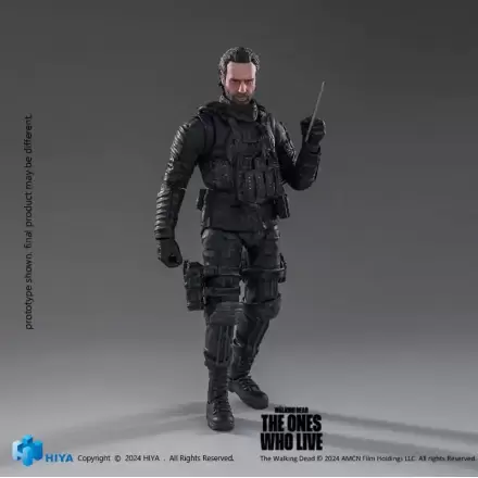 The Walking Dead: The Ones Who Lived Figurina Mini Exquisite 1/18 Rick Grimes 11 cm termékfotója