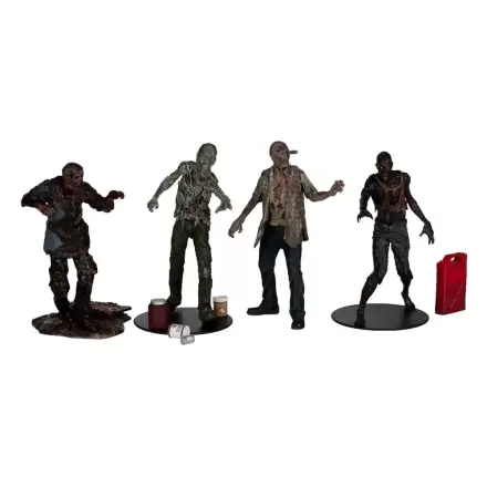 The Walking Dead Figurine de acțiune Set 4 Bucăți Walkeri 13 cm termékfotója