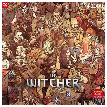 The Witcher Puzzle De Ziua De Nastere (1000 piese) poza produsului