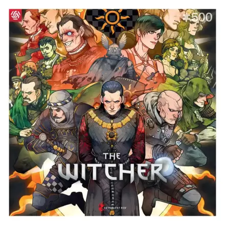 The Witcher Gaming Puzzle Nilfgaard (500 piese) poza produsului