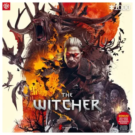 The Witcher Puzzle Monsters (1000 piese) poza produsului