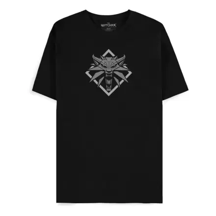 The Witcher Tricou Medalion Lup termékfotója