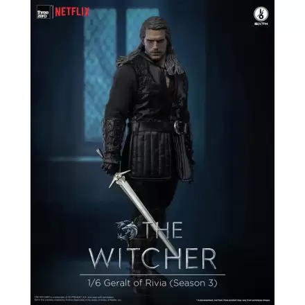 The Witcher Sezonul 3 Figurina de acțiune 1/6 Geralt of Rivia 31 cm termékfotója