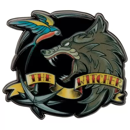 The Witcher Pin Badge Simbol Witcher Editie Limitata poza produsului