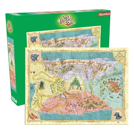 The Wizard Of Oz Map Puzzle (500 piese) poza produsului
