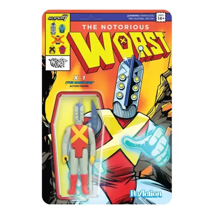 Figurină de acțiune The Worst ReAction Wave 05 Mutant Team X1 The Nameless 10 cm termékfotója