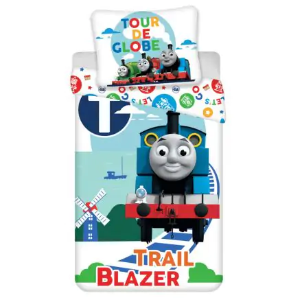 Thomas & Friends Husă de pilotă pentru Pat Simplu 140x200cm, 70x90cm poza produsului