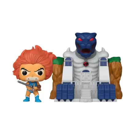 Figurină de vinil Thundercats Funko POP! Town Lion-O cu Bârlogul Pisicii 9 cm termékfotója