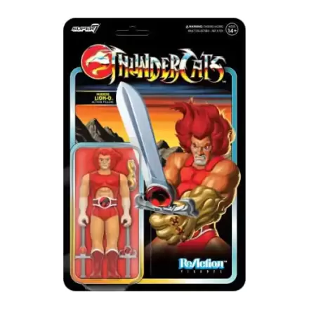 Thundercats ReAction figurină de acțiune Wave 06 Mirror Lion-0 10 cm termékfotója