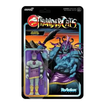 Thundercats ReAction Figurina de Acțiune Seria 06 Mumm-Ra (Mutant Rău) 10 cm termékfotója