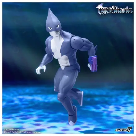 TigerSharks Ultimates Wave 01 Figurina Mako (Hibrid) 18 cm poza produsului