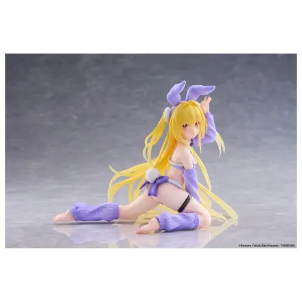 To Love-Ru Darkness MOFLOCK PVC Figura Golden Darkness (Fluffy Bunny Ver.) 13 cm poza produsului