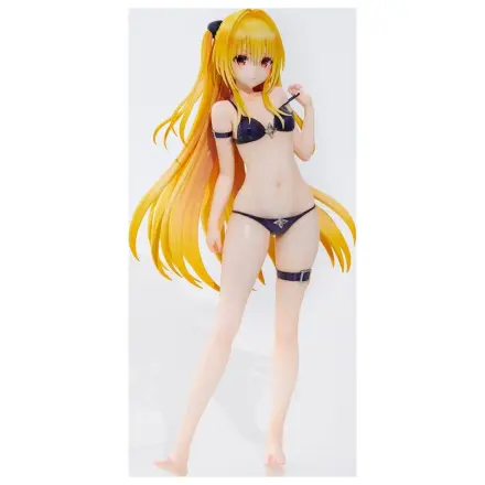 To Love Ru Darkness Swimsuit Series figurina PVC 1/4 Golden Darkness 39 cm poza produsului