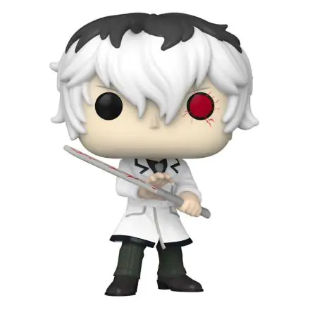 Figurină de colecție din vinil POP! Animation Tokyo Ghoul Haise Sasaki în ținută albă 9 cm termékfotója