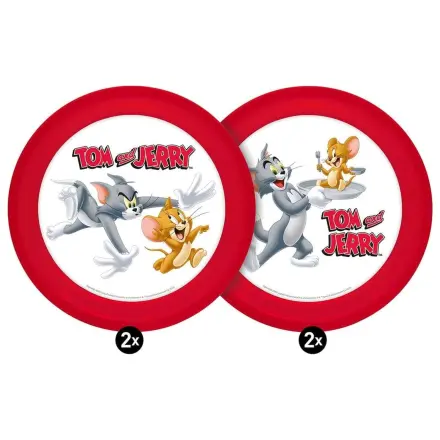 Tom & Jerry Farfurie pachet de 4 bucăți 21 cm poza produsului