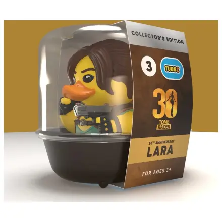 Tomb Raider Tubbz PVC Figurina Lara (30th Anniversary) Editie de Colectie 10 cm poza produsului