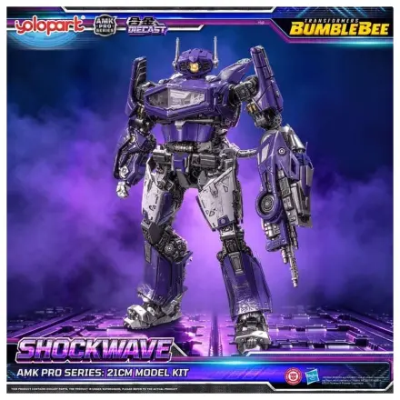 Transformers: Bumblebee the Movie AMK PRO Series Kit model din plastic Shockwave 21 cm poza produsului