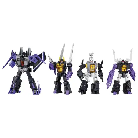 Transformers Dramatic Capture Series Figurina de actiune pachet de 4 bucati Decepticons Part 2 poza produsului