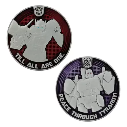 Transformers Generation 1 Moneda de colectie G1 Autobots vs Decepticons Limited Edition 4 cm poza produsului
