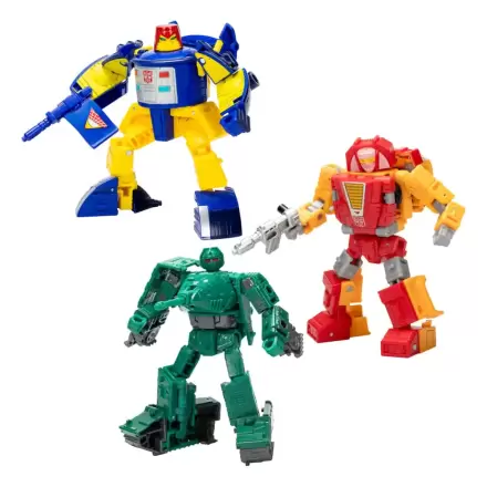 Transformers Legacy United Figurina de acțiune Clasa Deluxe Set 3 Go-Bot Guardians 14 cm termékfotója