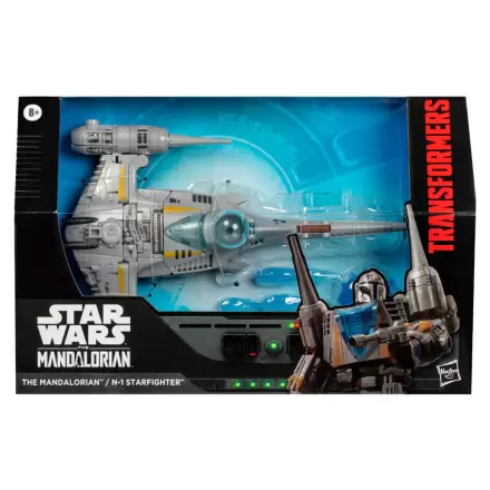 Transformers Star Wars The Mandalorian N-1 Starfighter figurină 19cm termékfotója