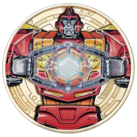 Transformers Collectable Moneda The Movie 40th Anniversary Editie Limitata Placata cu Aur de 24k poza produsului