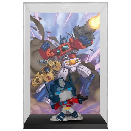 Transformers X MTG Funko POP! Comic Covers Figurina de vinil Optimus Prime (Magic the Gathering) poza produsului