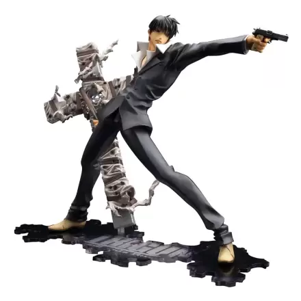 Trigun Badlands Rumble ARTFX J Statuie 1/8 Nicholas D. Wolfwood Renewal Package Version 20 cm termékfotója