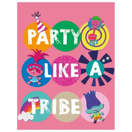 Trolls Party Pătură Fleece poza produsului