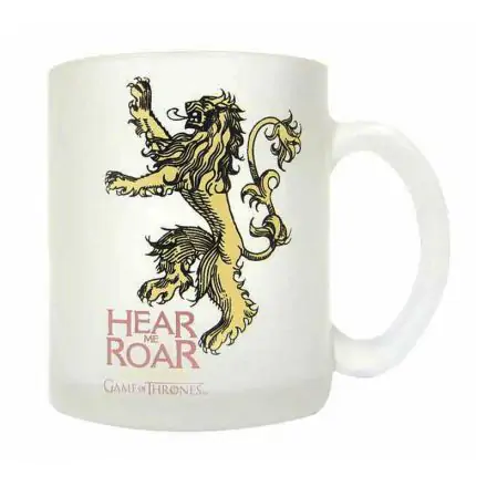 Game of Thrones Lannister cupă de sticlă translucidă poza produsului