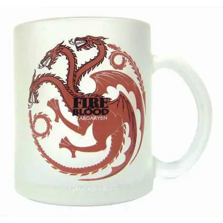 Game of Thrones Targaryen cană de sticlă translucidă poza produsului