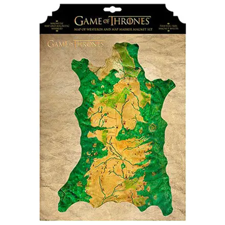 Game of Thrones Westeros harta magnetica poza produsului
