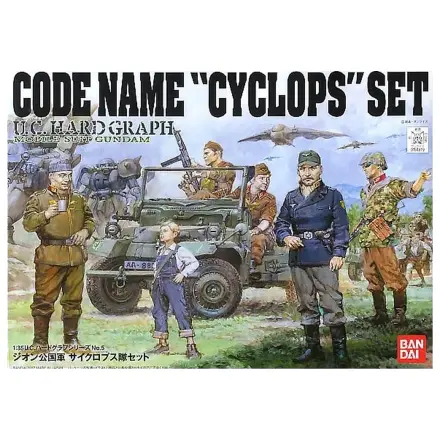 U.C. Hard Graph 1/35 Mobile Suit Gundam Code Name Cyclops Set poza produsului