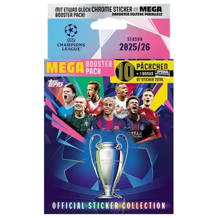 UEFA Champions League 2025/26 Sticker Collection Mega Eco Pack poza produsului
