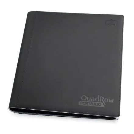Ultimate Guard Portfolio 480 - 24-buzunar XenoSkin (Quadrow) - Negru poza produsului