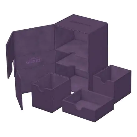 Ultimate Guard Twin Flip`n`Tray 160+ XenoSkin Monocolor Violet termékfotója