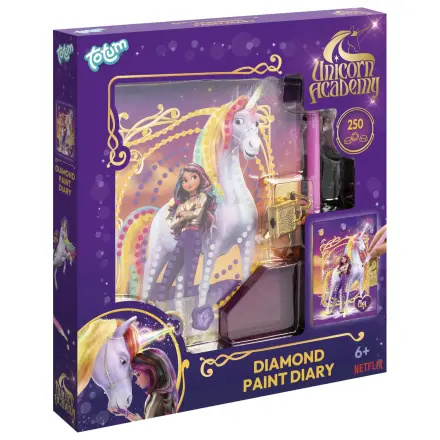 Unicorn Academy Friends Diamond Dotz jurnal cu lacat poza produsului