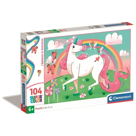 Unicorn Believe puzzle din 104 piese Clementoni poza produsului