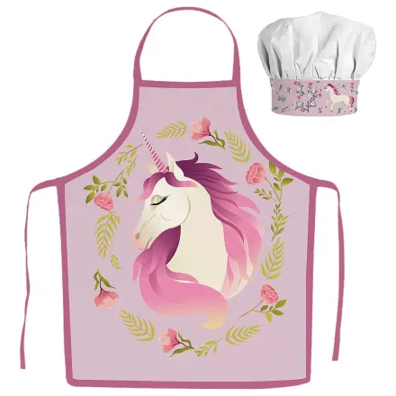 Șorț pentru copii Unicorn Garden, set de 2 piese poza produsului