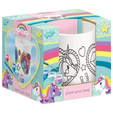 Unicorn Heart Cană de porțelan vopsibilă 235 ml poza produsului