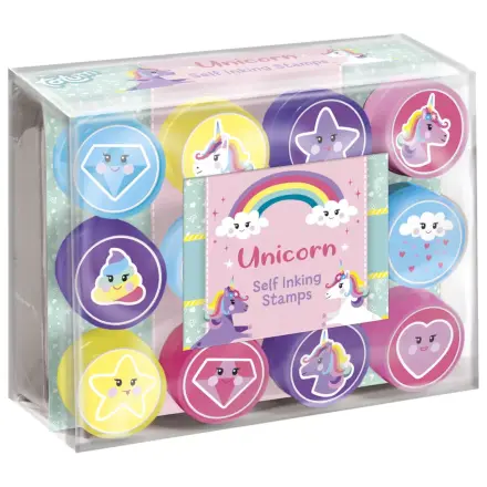 Unicorn Smile Stamp Set 12 buc poza produsului