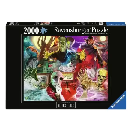Universal Monsters Puzzle tip Jigsaw (2000 piese) poza produsului