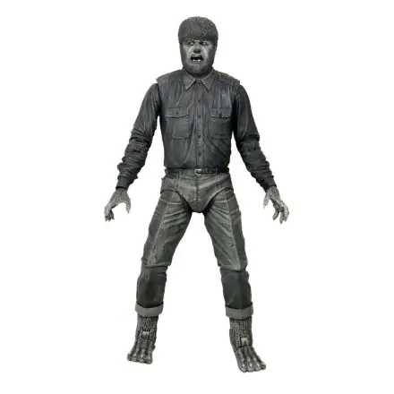 Figurina de actiune Universal Monsters Ultimate The Wolf Man (Black & White) 18 cm poza produsului